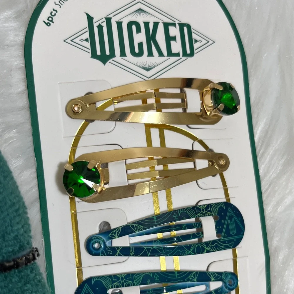 NWT Wicked Conair Headbands Scunci Hair Clips Set